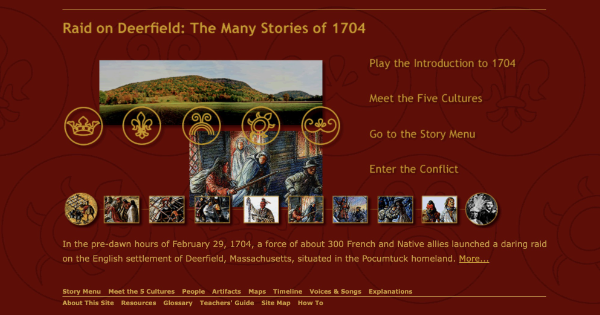 Raid on Deerfield homepage