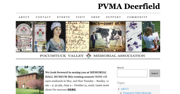Museums of Deerfield homepage